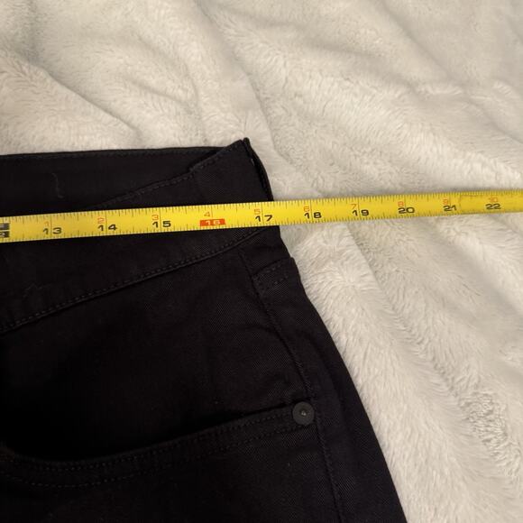 Hudson Black Byron Straight Jeans Mens 32/33 - Picture 8 of 9